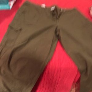Green cargo pants